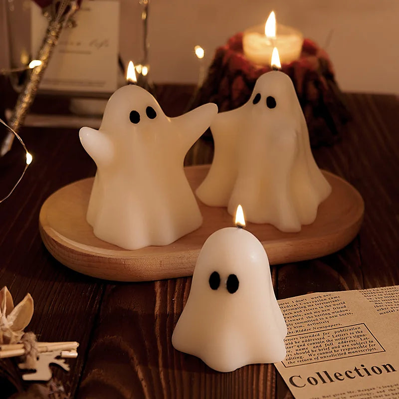 Bougie Parfumée Cire de Soja Artisanale - Aromathérapie Halloween