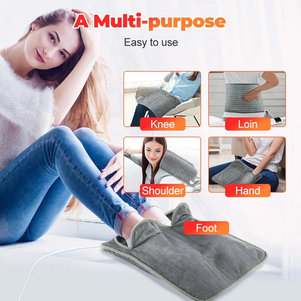 Coussin Chauffant Électrique Pieds - Chauffe-Pieds Lavable
