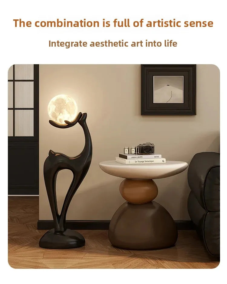 Meuble sur Pied Minimaliste Moderne - Table Chevet Style Nordique Haut de Gamme