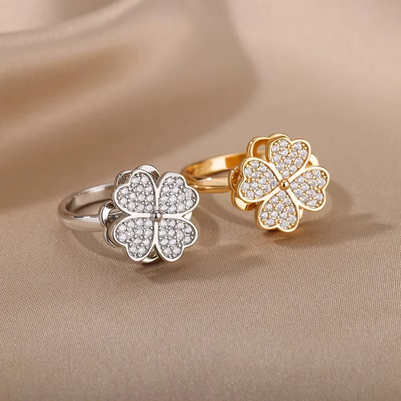 Bague Anti-Stress Rotative - Bijou Relaxation Fidget