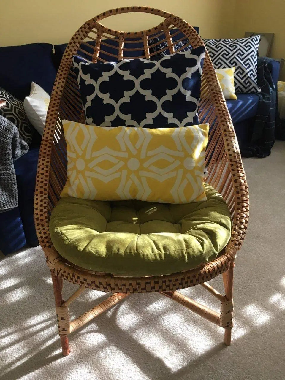 Coussin Sol Rond Tatami - Siège Confortable XXL