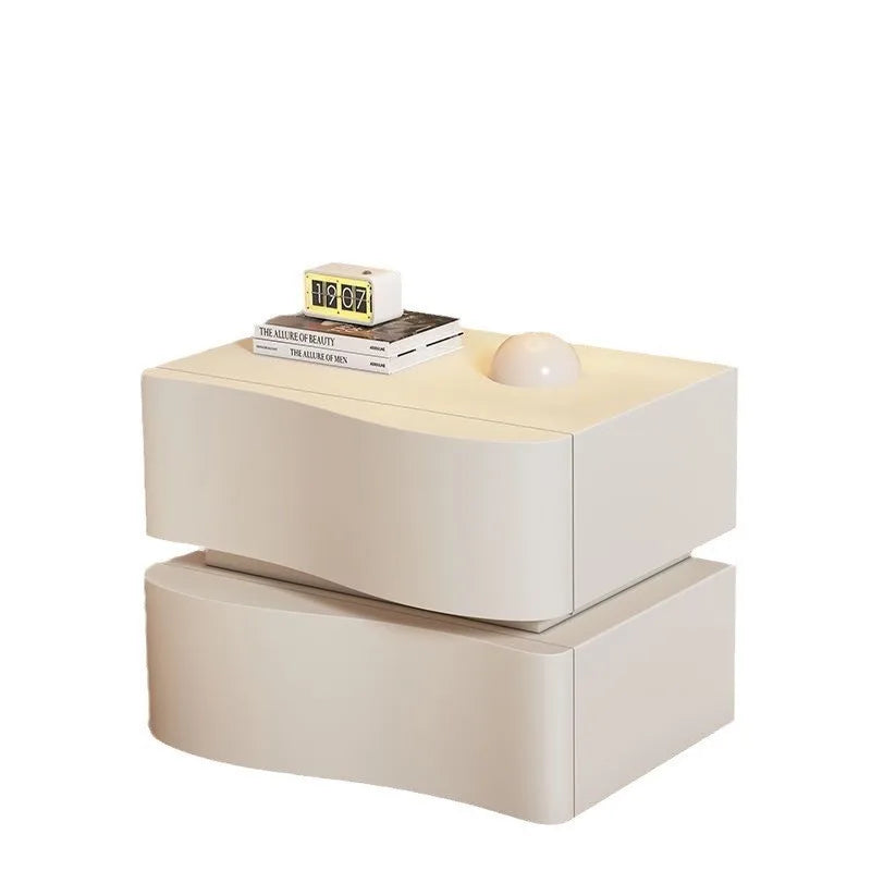 Petite Armoire Rangement Ultra Étroite - Table Chevet Moderne & Créative