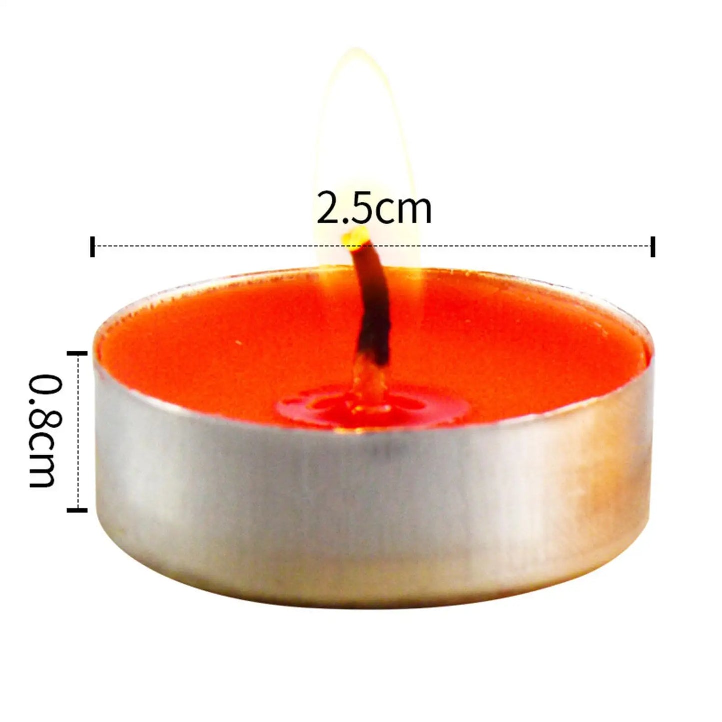 Chauffe-Plats Parfumés Sans Fumée - Set 100 Pièces Fêtes