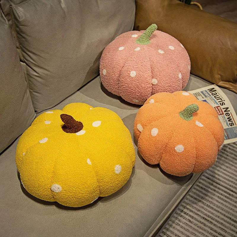 Peluche Citrouille Halloween Kawaii - Oreiller Décoratif