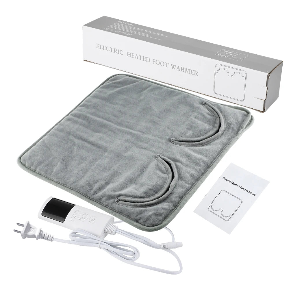 Coussin Chauffant Électrique Pieds - Chauffe-Pieds Lavable