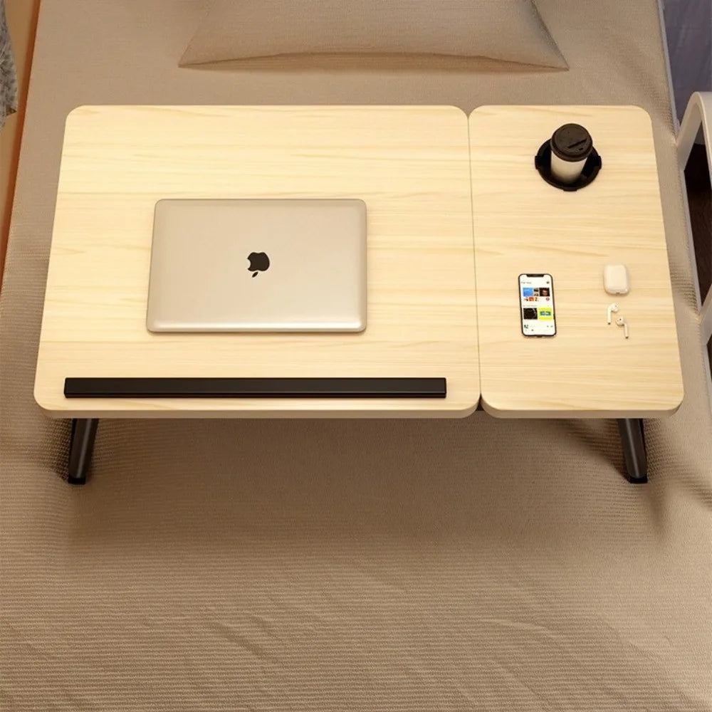Table Élévatrice Ordinateur Pliante - Bureau Réglable Portable & Ergonomique