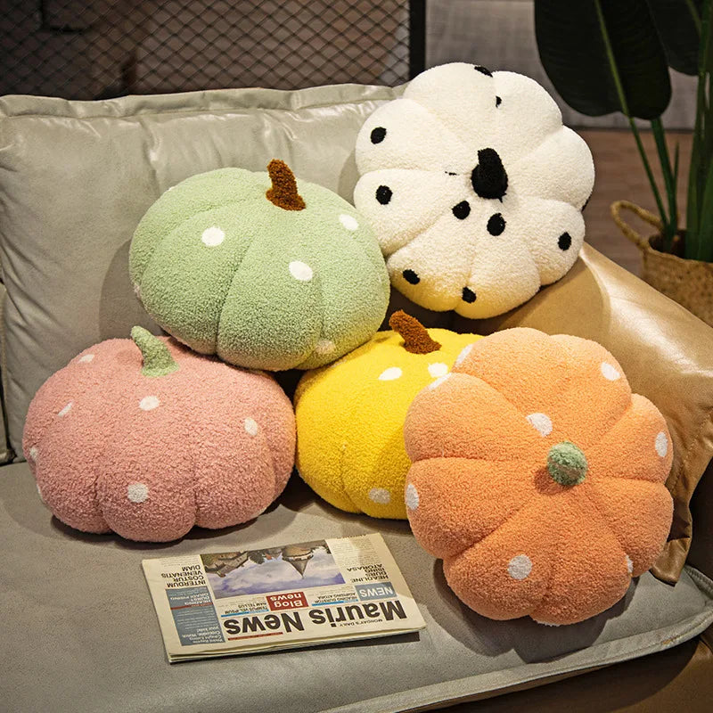 Peluche Citrouille Halloween Kawaii - Oreiller Décoratif