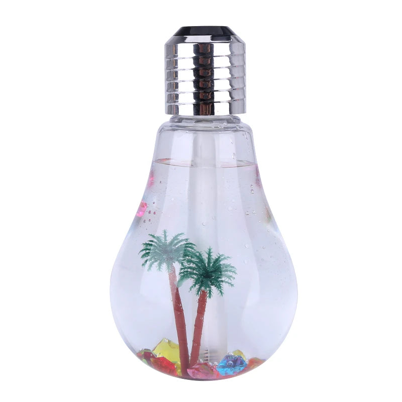 Humidificateur USB 400ml LED 7 Couleurs - Votre Bureau Magique Arc-en-Ciel