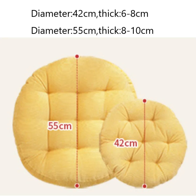 Coussin Sol Rond Tatami - Siège Confortable XXL