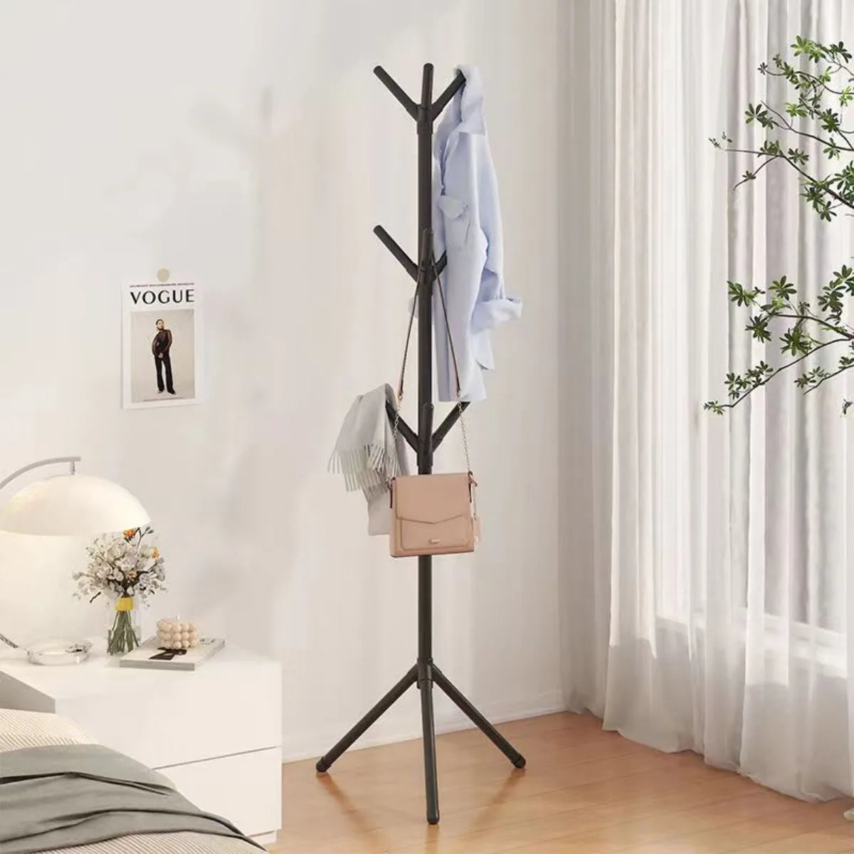 Porte-Manteau Sur Pied Design Arbre - Votre Gardien Magique de l'Ordre