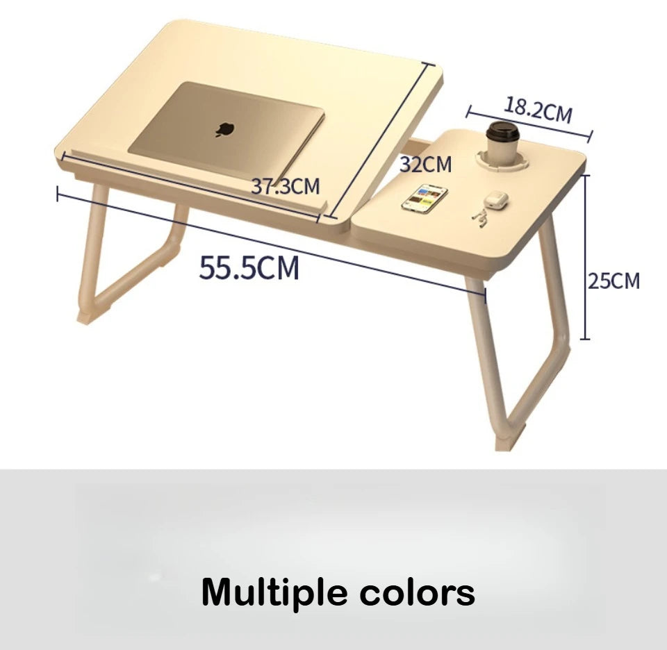 Table Élévatrice Ordinateur Pliante - Bureau Réglable Portable & Ergonomique