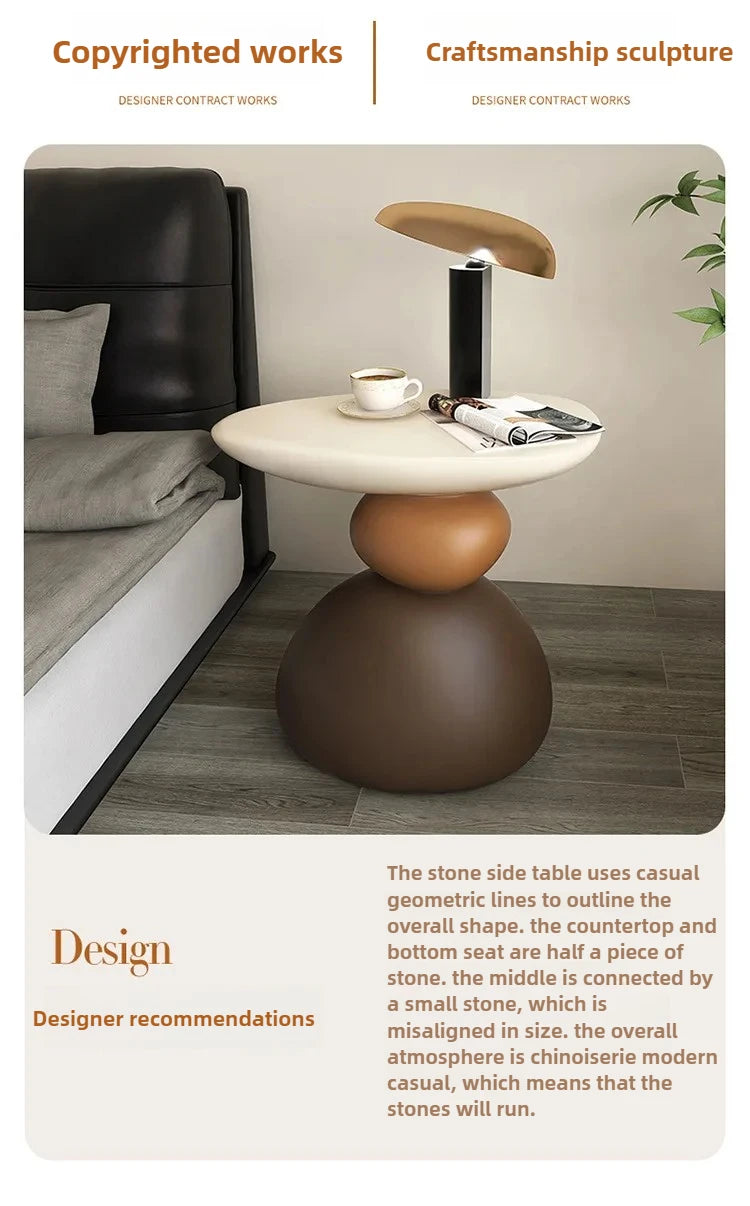Meuble sur Pied Minimaliste Moderne - Table Chevet Style Nordique Haut de Gamme