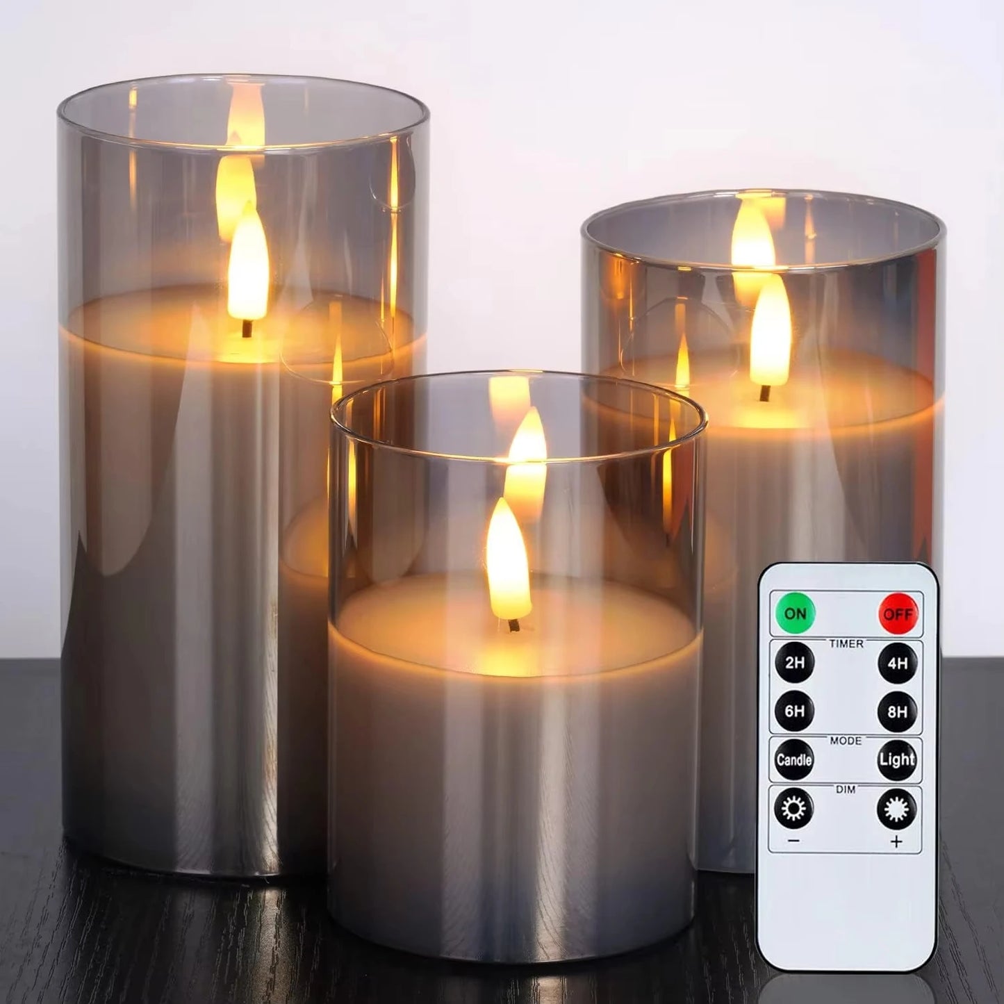 Bougies LED Télécommandées - Set Déco Mariage & Noël