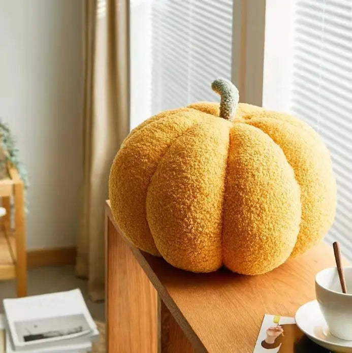 Peluche Citrouille Halloween Kawaii - Oreiller Décoratif