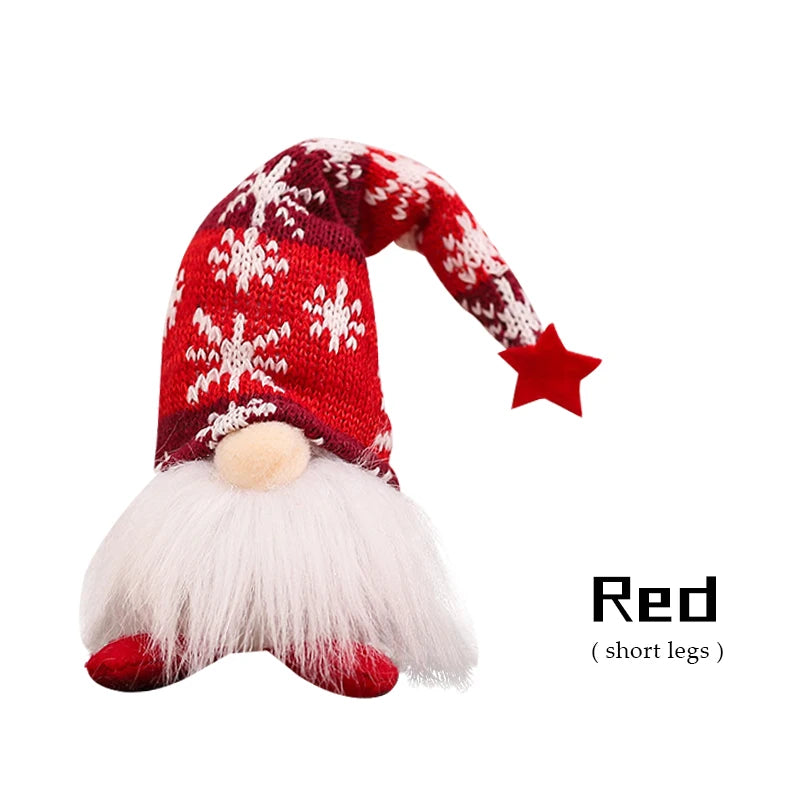 Gnome Lumineux LED Sécurisé Enfant - Ornement Noël Sans Visage
