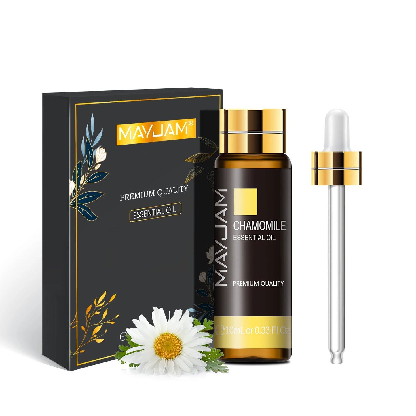 Huiles Essentielles Pures 10ml - Menthe Tea Tree Rose