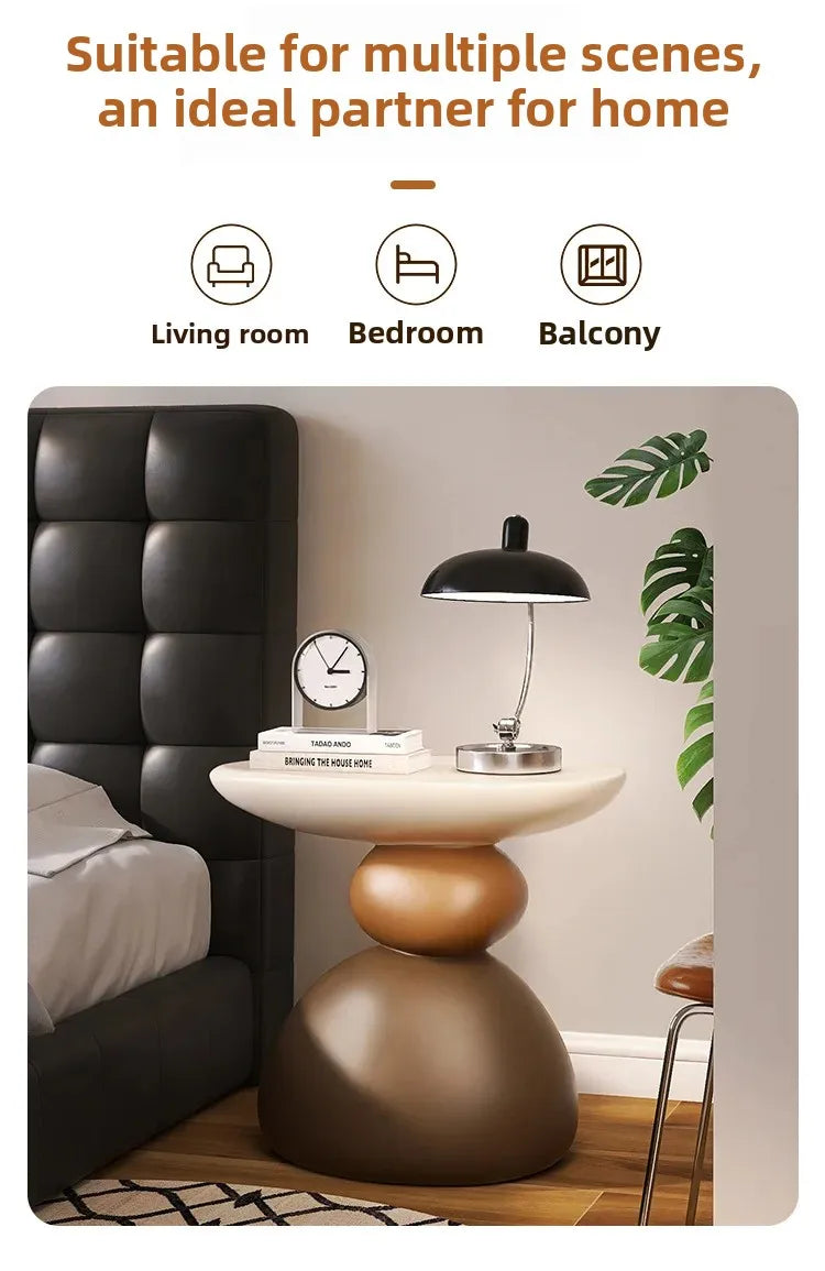 Meuble sur Pied Minimaliste Moderne - Table Chevet Style Nordique Haut de Gamme