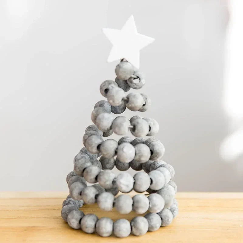 Décorations Noël Nordiques Bois - Ornements Bureau Créatifs