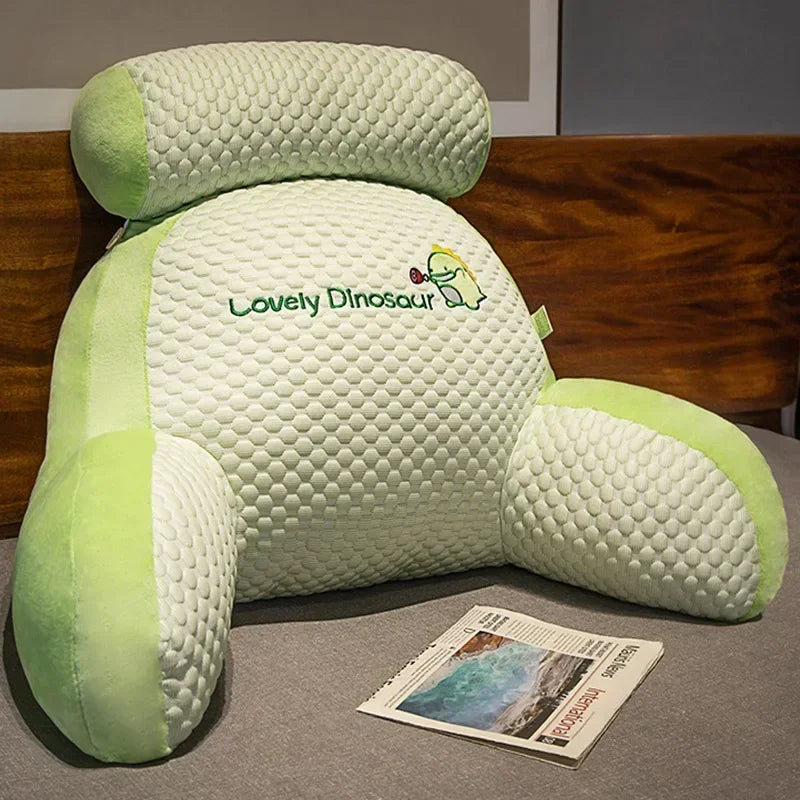 Coussin de Chevet à Pois Glacés - Grand Dossier Confort & Style