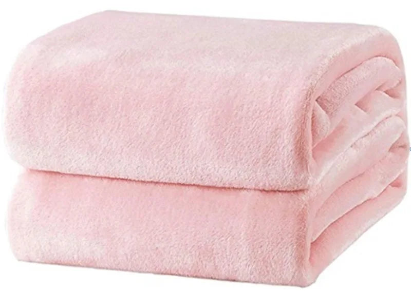 Couverture Sherpa Double Couche - Plaid Étudiant Doux