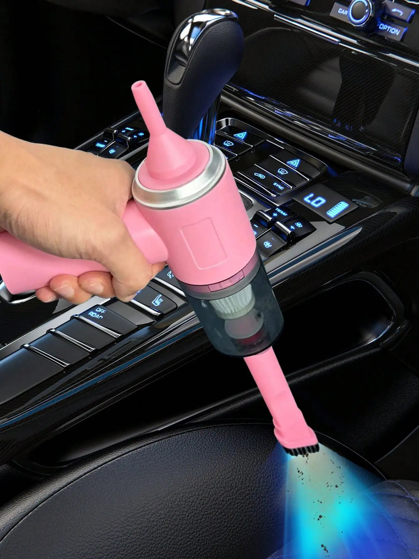 Aspirateur Soufflant 3-en-1 USB - Voiture & Ménage