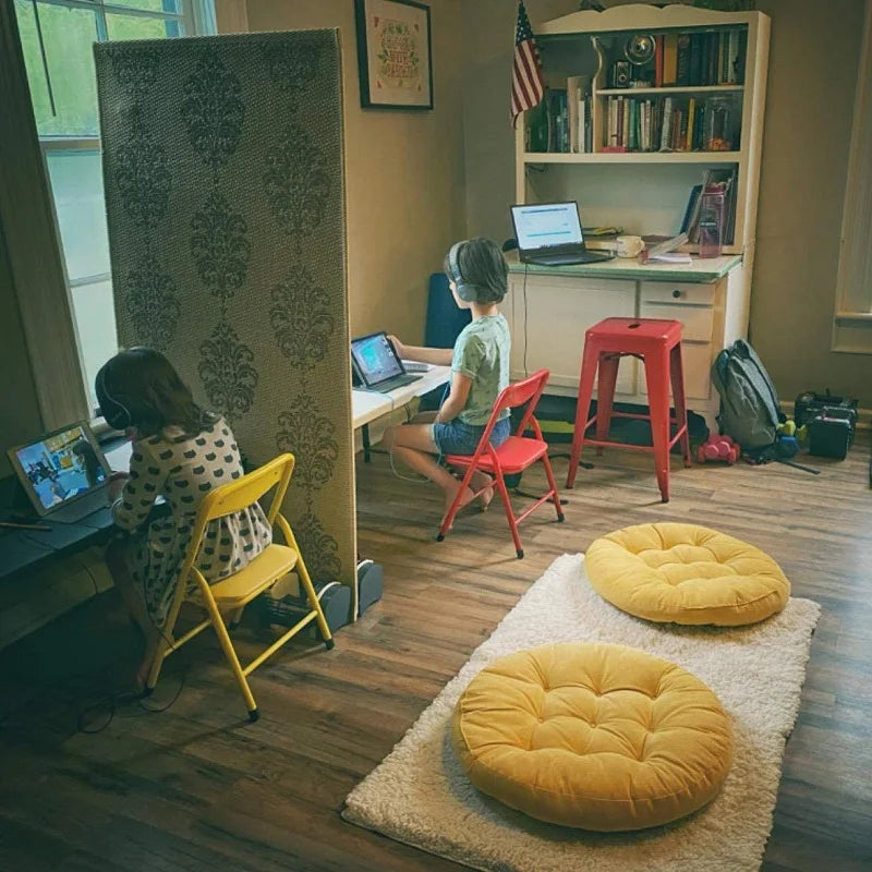 Coussin Sol Rond Tatami - Siège Confortable XXL