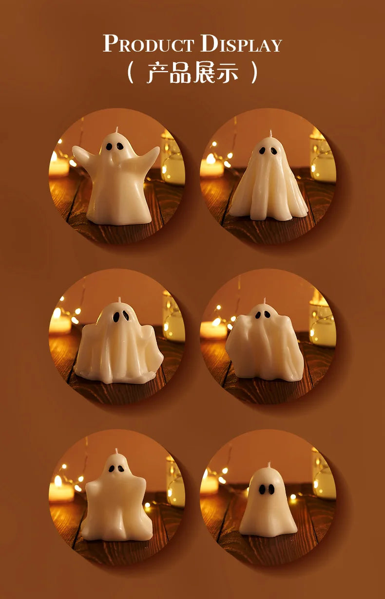 Bougie Parfumée Cire de Soja Artisanale - Aromathérapie Halloween