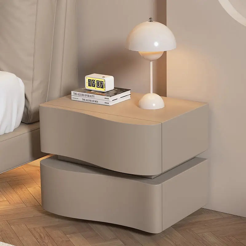 Petite Armoire Rangement Ultra Étroite - Table Chevet Moderne & Créative