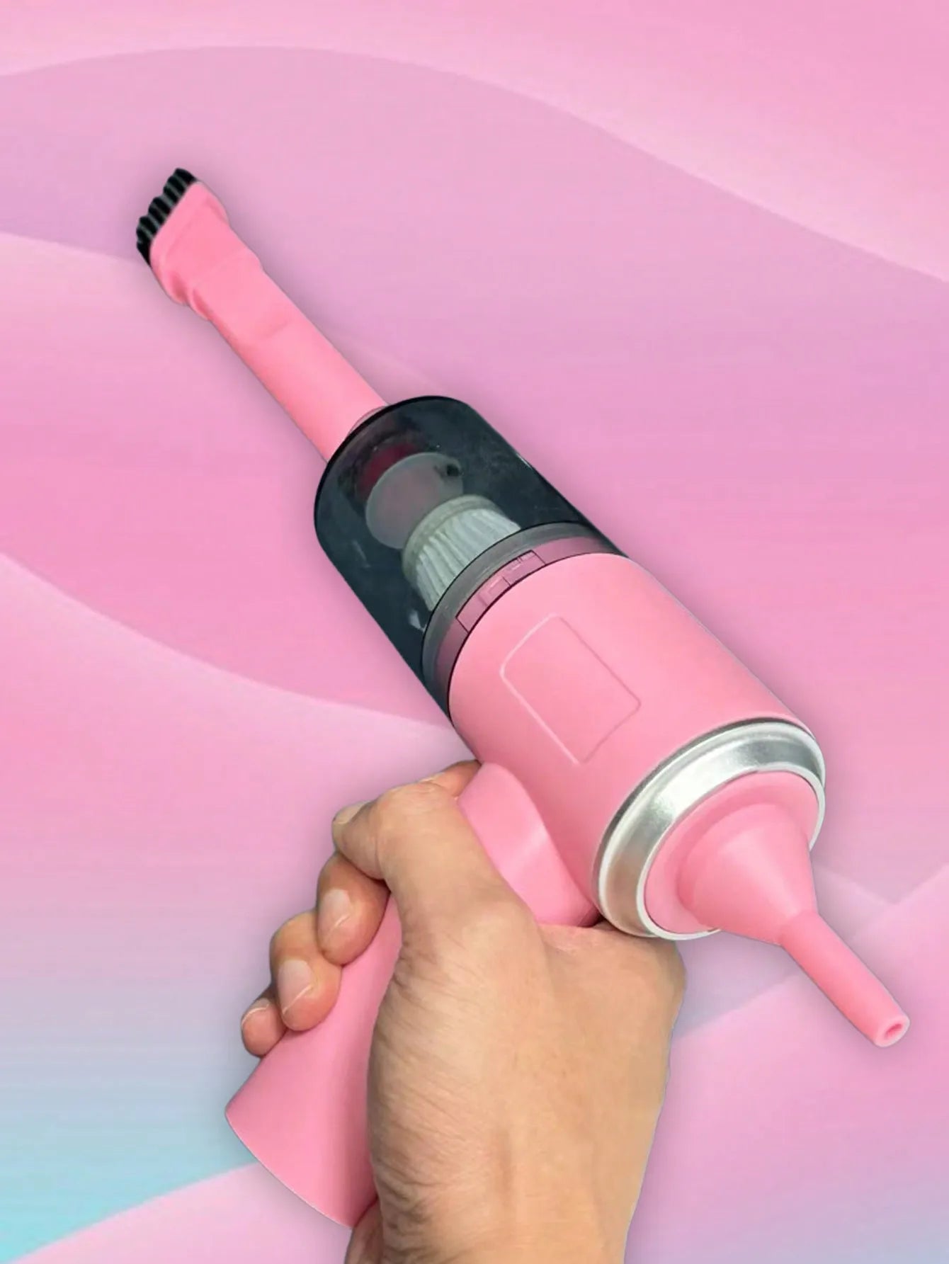 Aspirateur Soufflant 3-en-1 USB - Voiture & Ménage