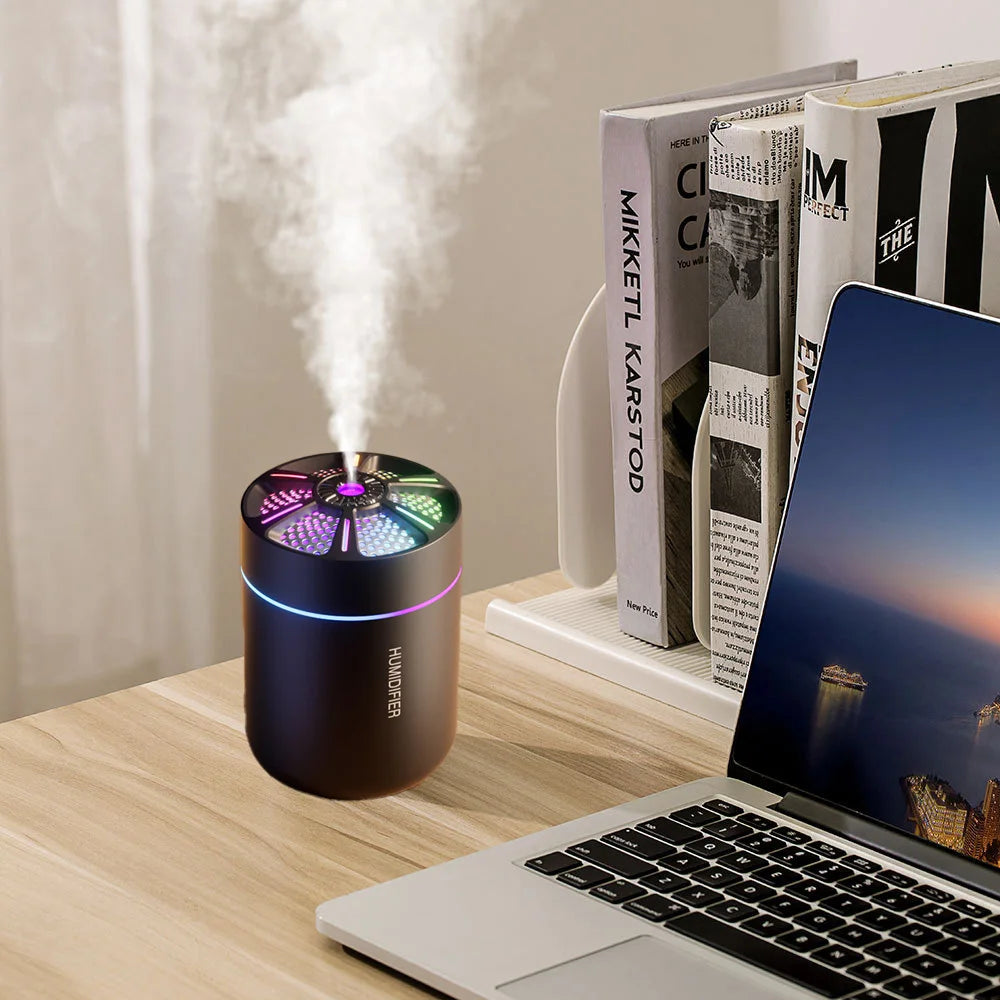 Mini Humidificateur 180ml Voiture - Votre Bijou Magique de Route