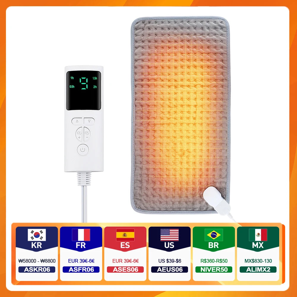 Couverture Chauffante Électrique - Tapis Chauffant Lit
