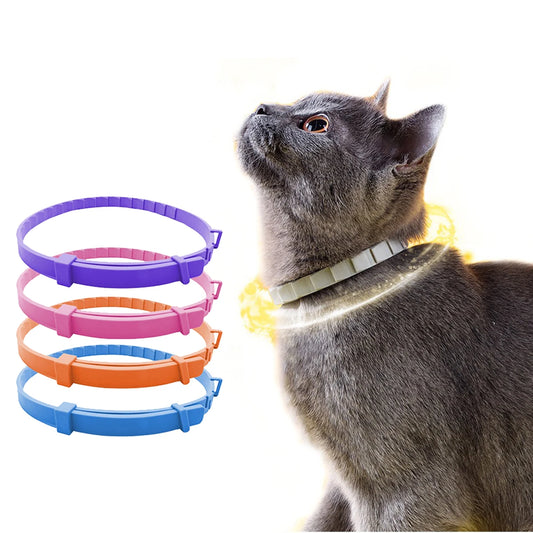 Collier apaisant pour chien et chat – Diffuseur d’huiles essentielles, 60 jours
