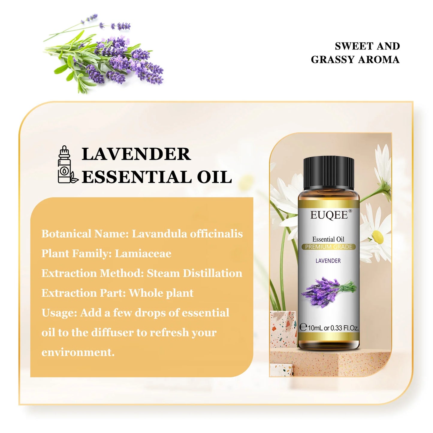 Huiles Essentielles Bio 10ml Lavande Eucalyptus