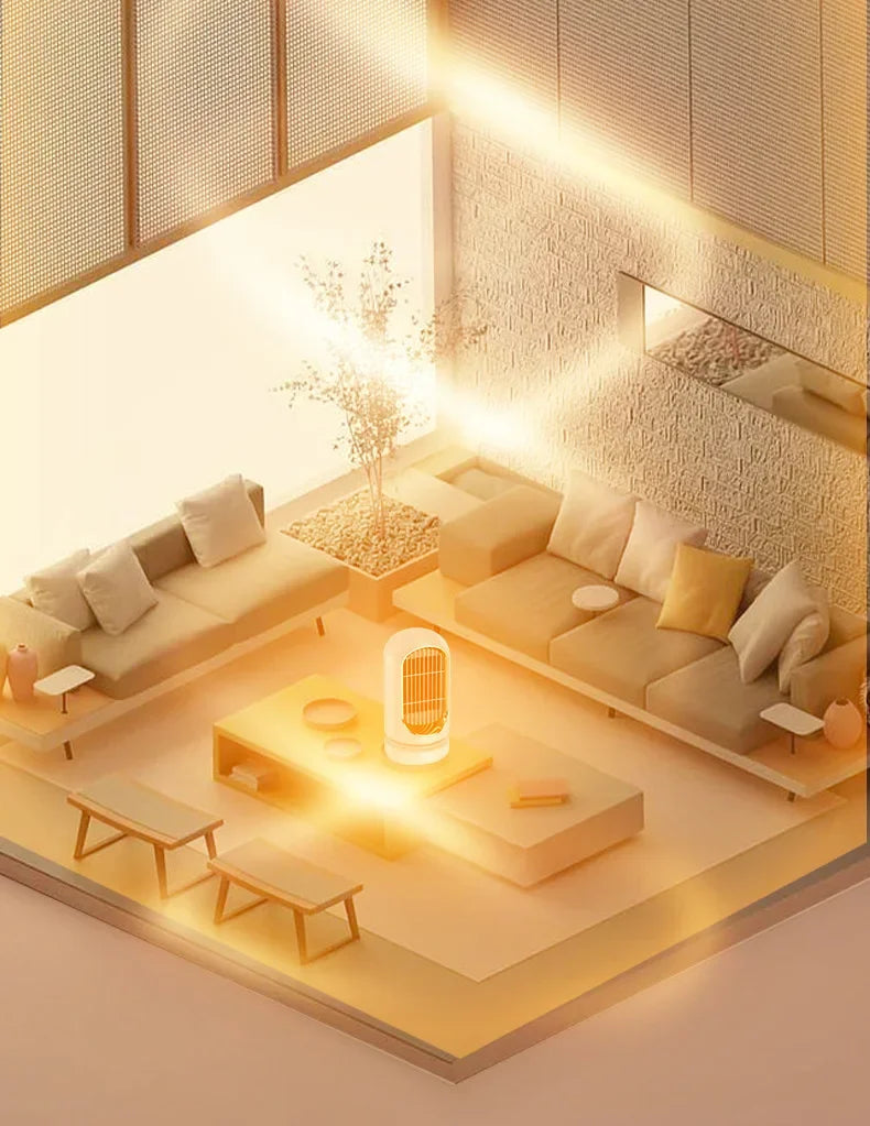 Radiateur d'Appoint Électrique - Chauffage Portable Efficace