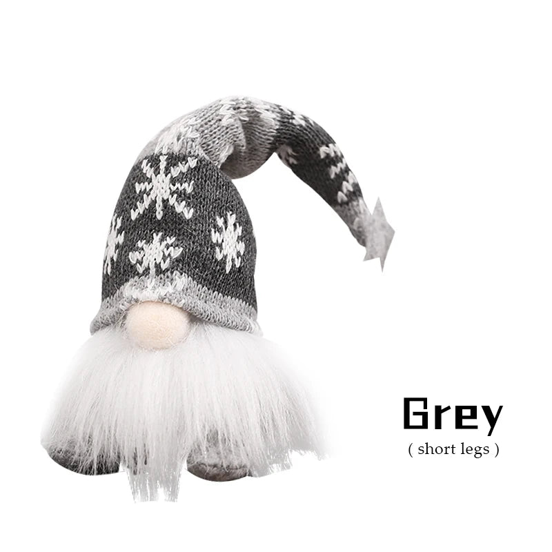 Gnome Lumineux LED Sécurisé Enfant - Ornement Noël Sans Visage