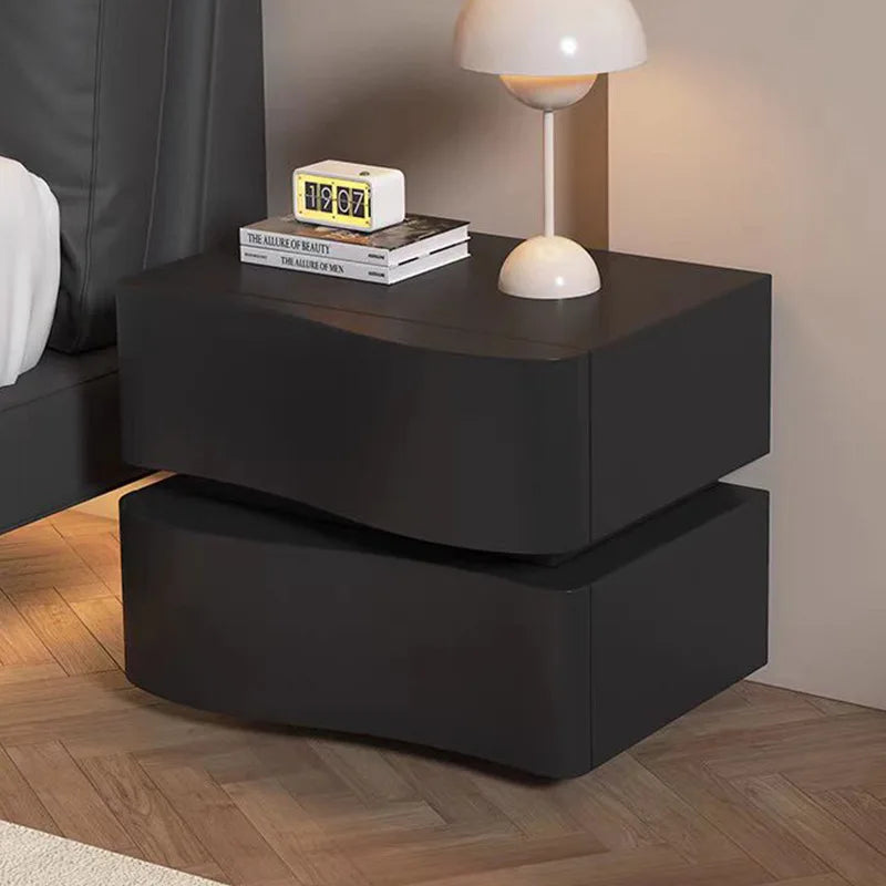 Petite Armoire Rangement Ultra Étroite - Table Chevet Moderne & Créative