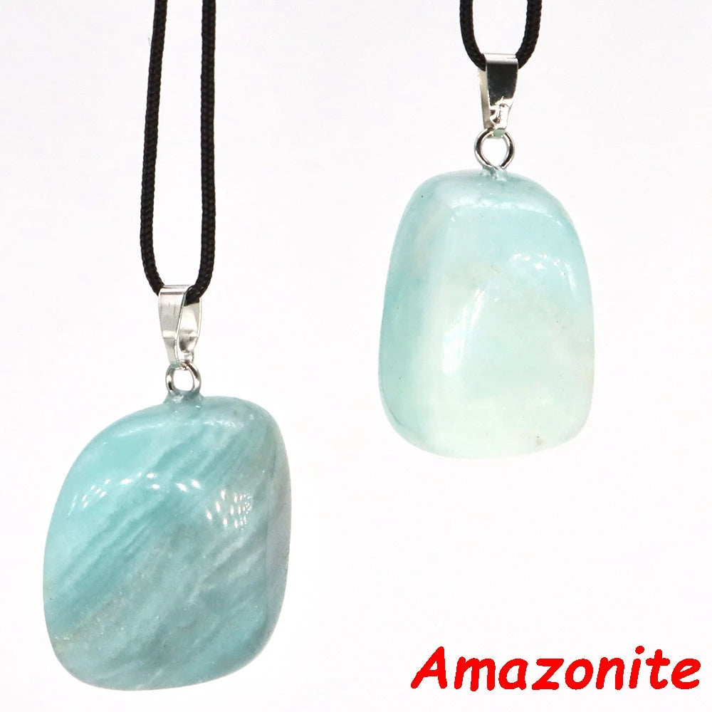 Pendentif Pierre Naturelle Reiki 30mm - Quartz Rose Aventurine