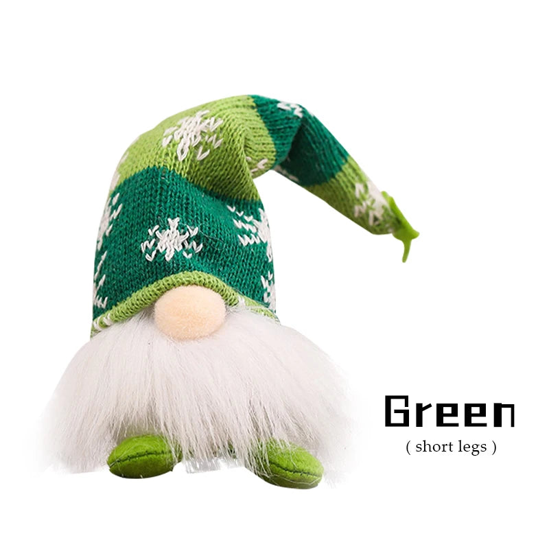 Gnome Lumineux LED Sécurisé Enfant - Ornement Noël Sans Visage