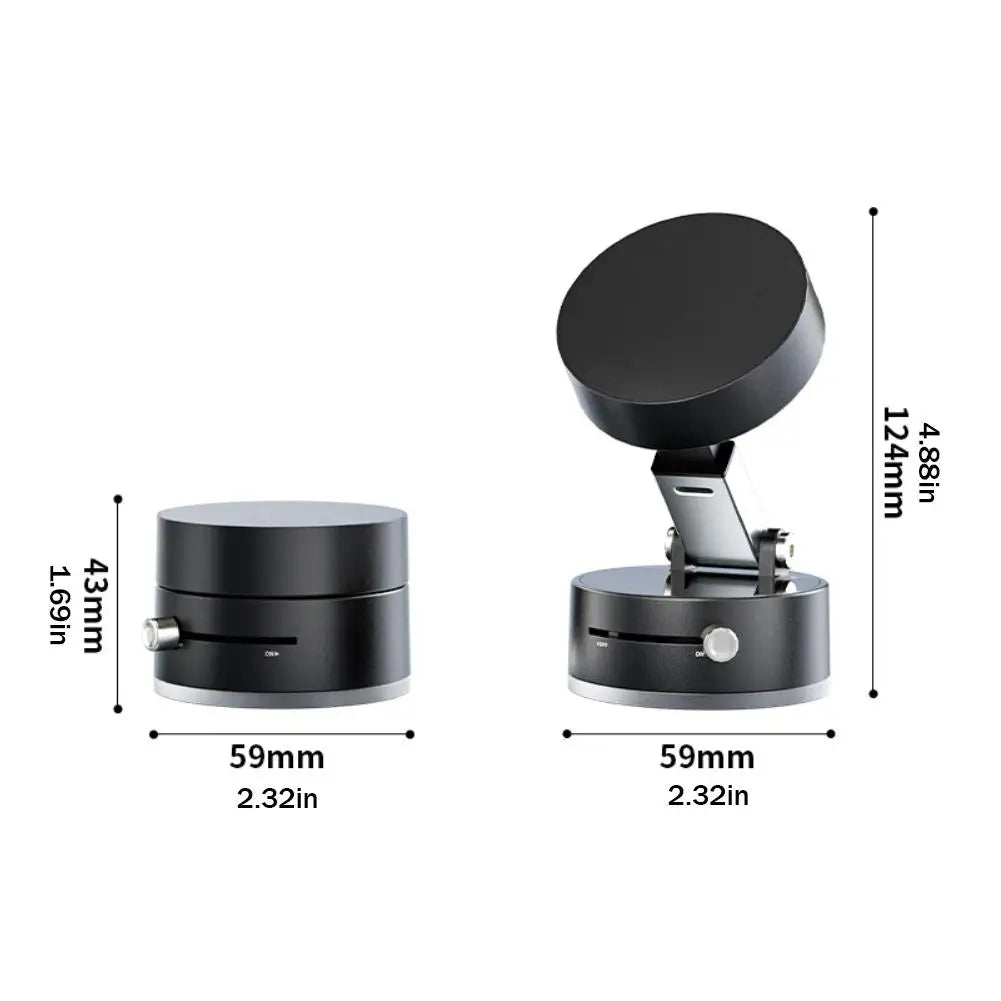 Support Téléphone Magnétique Ventouse - Rotation 360°
