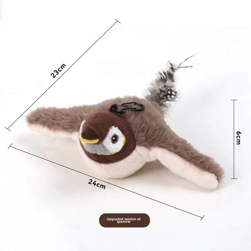 Jouet Chat Oiseau Magique - Votre Compagnon Bonheur Félin