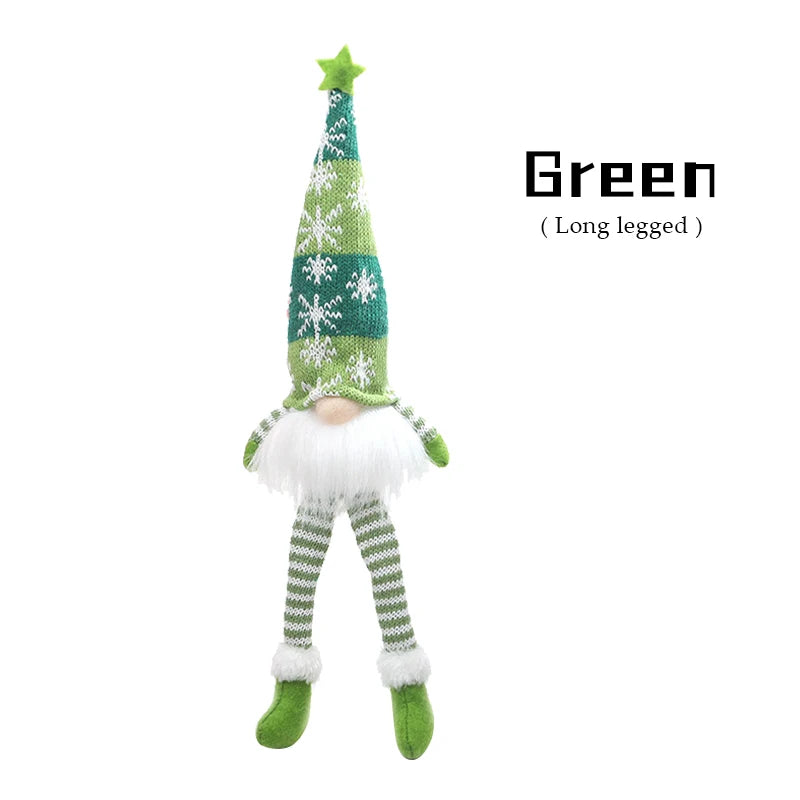 Gnome Lumineux LED Sécurisé Enfant - Ornement Noël Sans Visage
