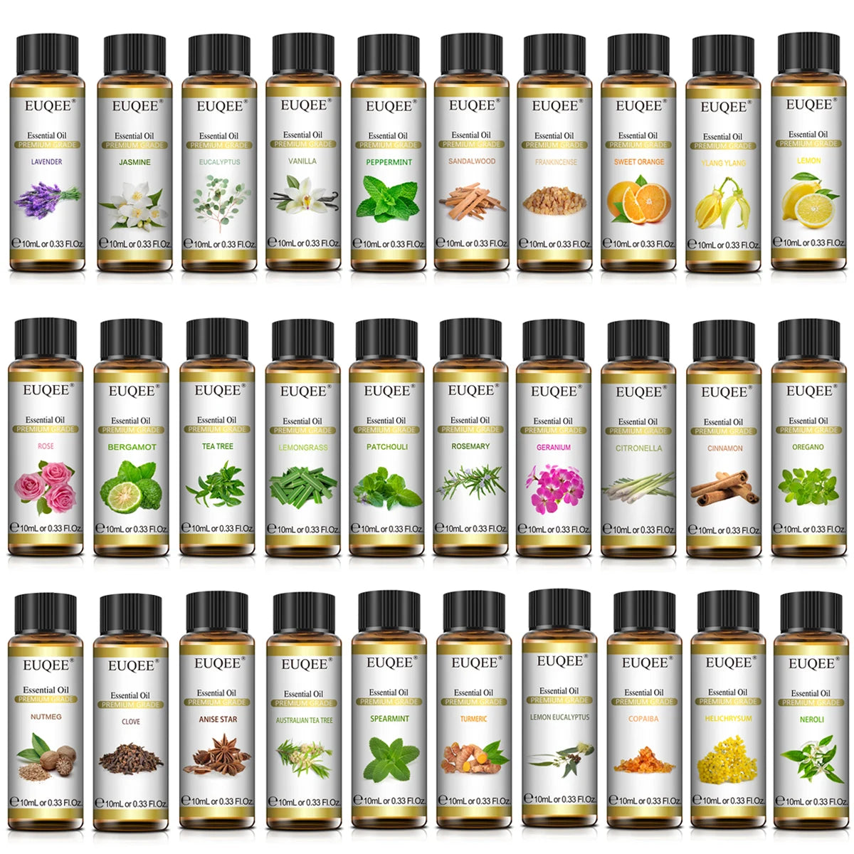Huiles Essentielles Bio 10ml Lavande Eucalyptus