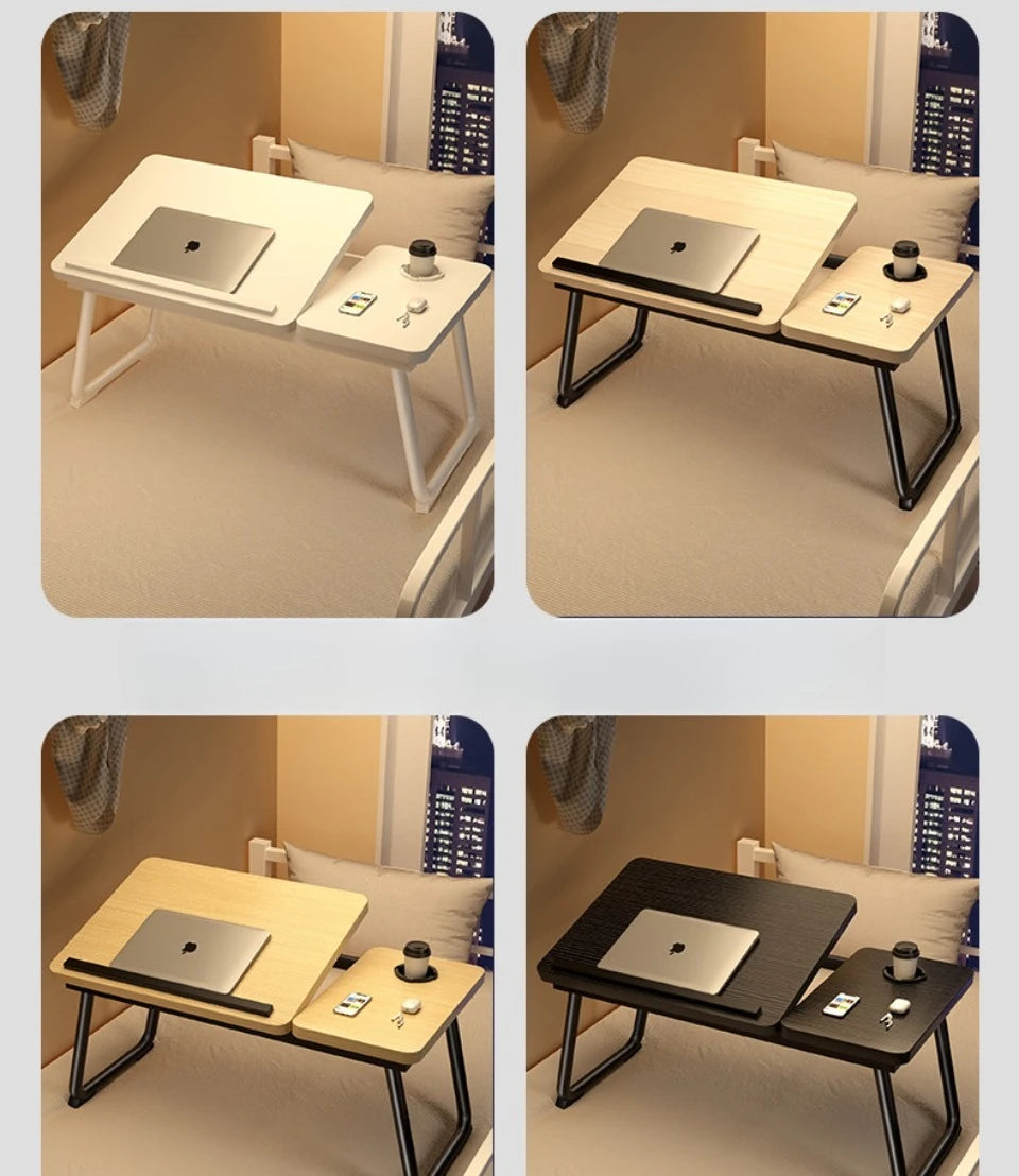 Table Élévatrice Ordinateur Pliante - Bureau Réglable Portable & Ergonomique