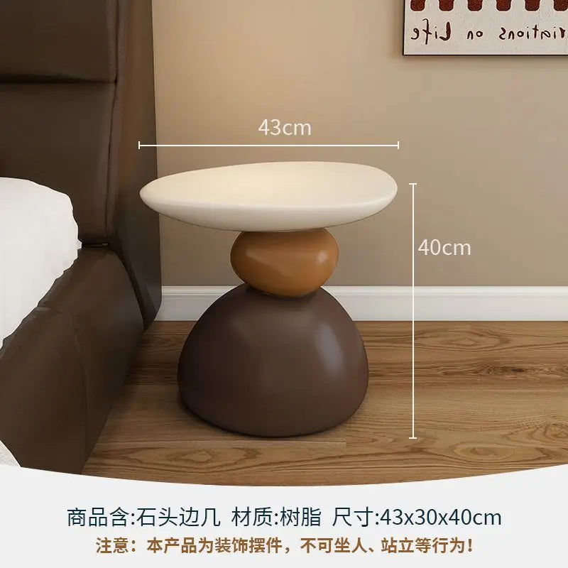 Meuble sur Pied Minimaliste Moderne - Table Chevet Style Nordique Haut de Gamme