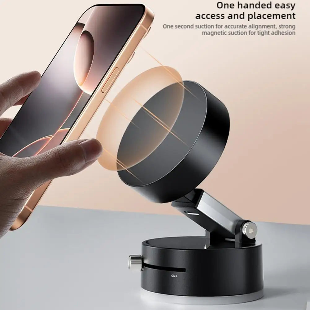 Support Téléphone Magnétique Ventouse - Rotation 360°