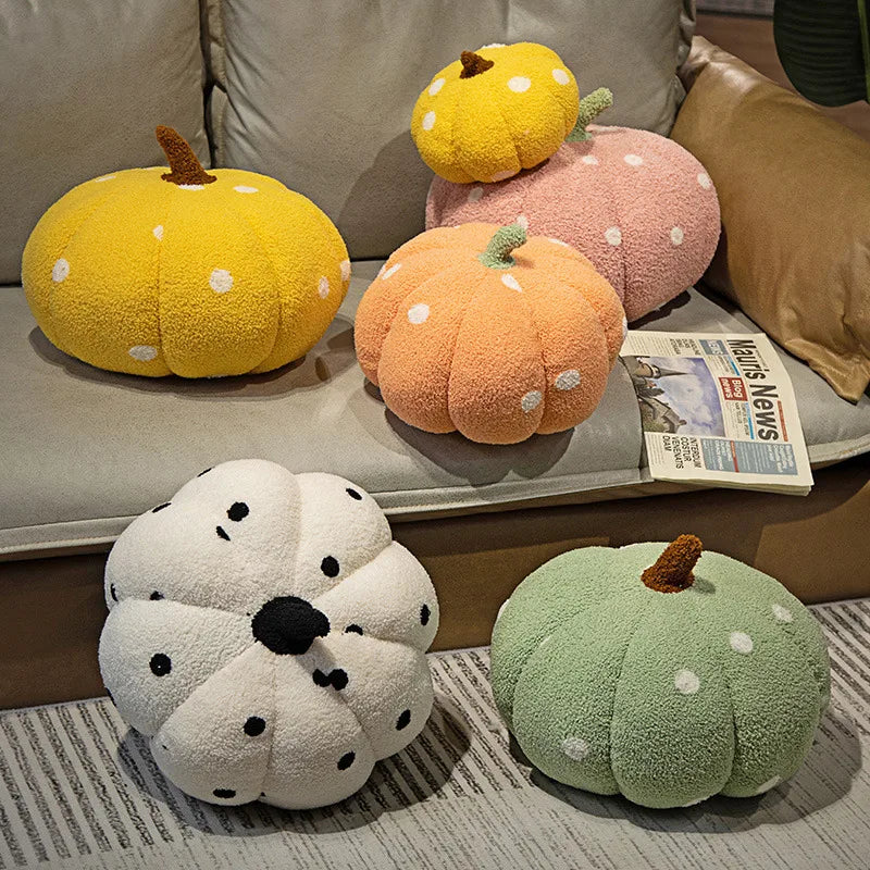 Peluche Citrouille Halloween Kawaii - Oreiller Décoratif