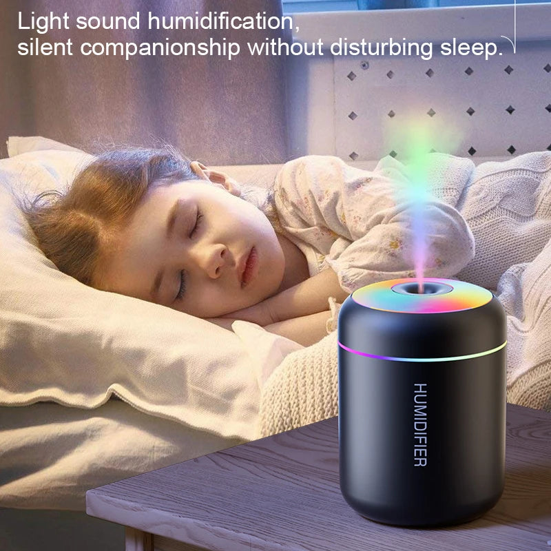 Mini Humidificateur USB 180ml - Votre Compagnon Magique Portable