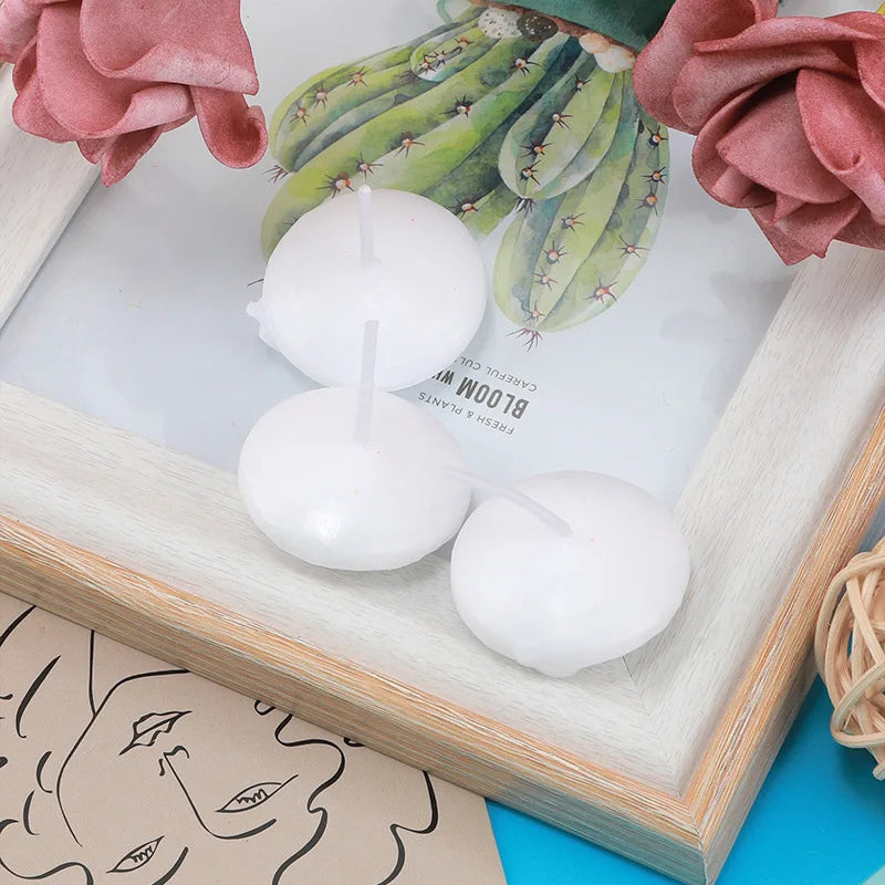 Bougies Flottantes Non Parfumées - Set Romantique 6/10/16 Pièces