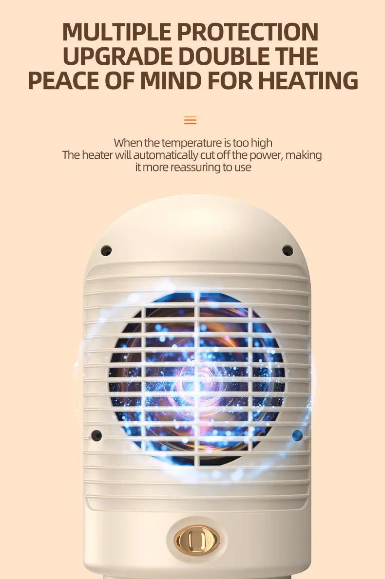 Radiateur d'Appoint Électrique - Chauffage Portable Efficace