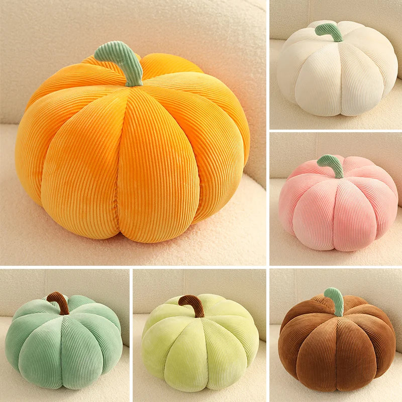 Peluche Citrouille Halloween Kawaii - Oreiller Décoratif